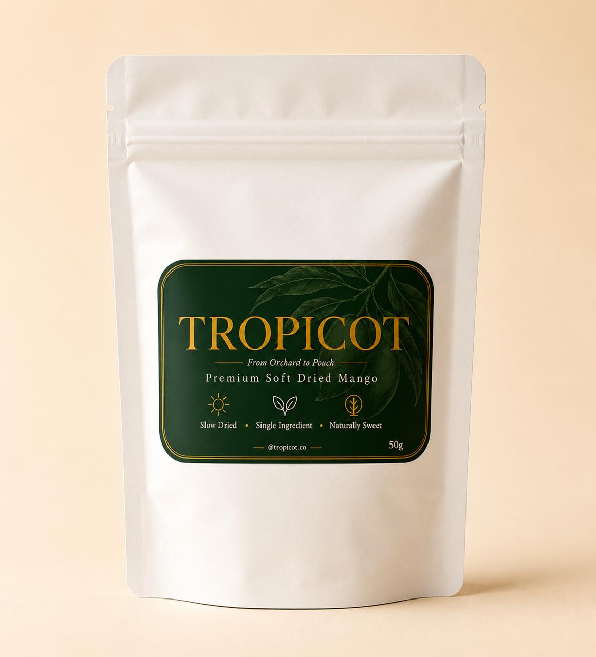 Premium Soft-Dried Mangos-50g
